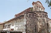 Nessebar - the church of St Stephen the New Metropolitan, semicircular apses 